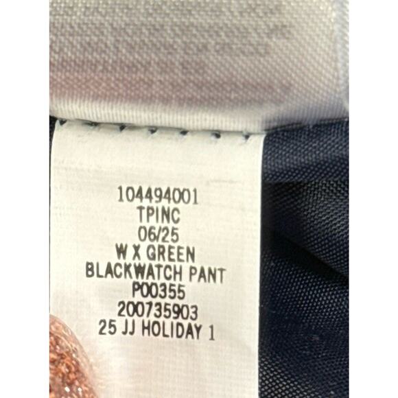 Janie & Jack Boys 12 Blackwatch Plaid Dress Pants Blue Green Coastal Holiday - Picture 10 of 11